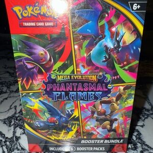 Pokemon Mega Evolution Phantasmal Flames Booster Bundle